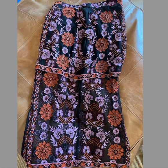 House of Harlow 1960 x Revolve Floral Lace Lola Maxi Skirt